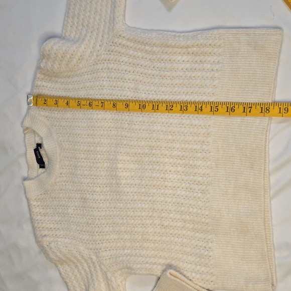 Mango Textured Cream Sweater - Picture 5 of 9